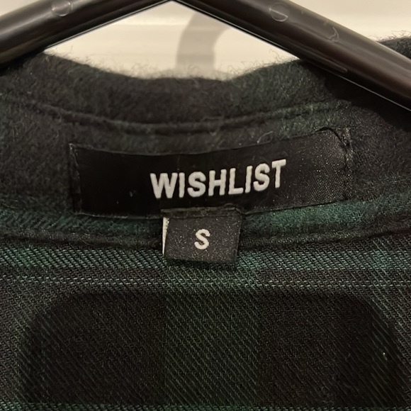 Plaid flannel duster. Size small. - Picture 3 of 3